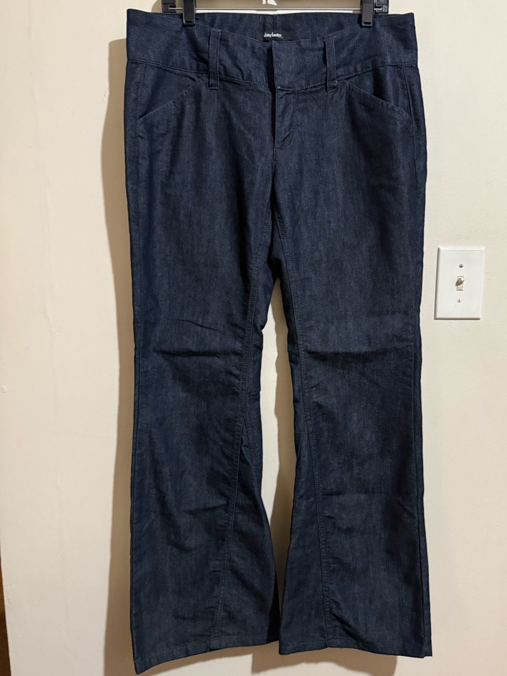 Daisy Fuentes Dark Blue Flare Jeans